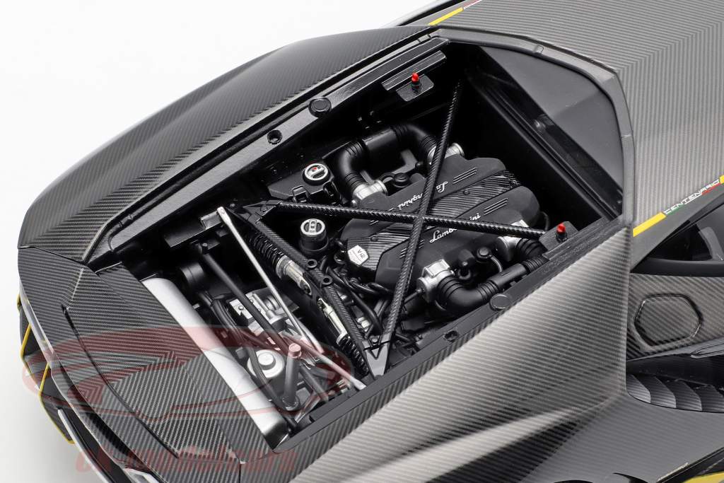Lamborghini Centenario LP770-4 Год постройки 2017 ясно карбоновой 1:18 AUTOart