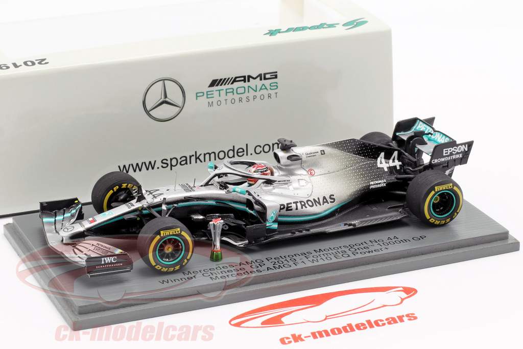 1/43 Spark Mercedes W05 イタリアGP 2014 Mercedes W05 1St GP Italy 2014 No 44 Lewis Hamilton 2014