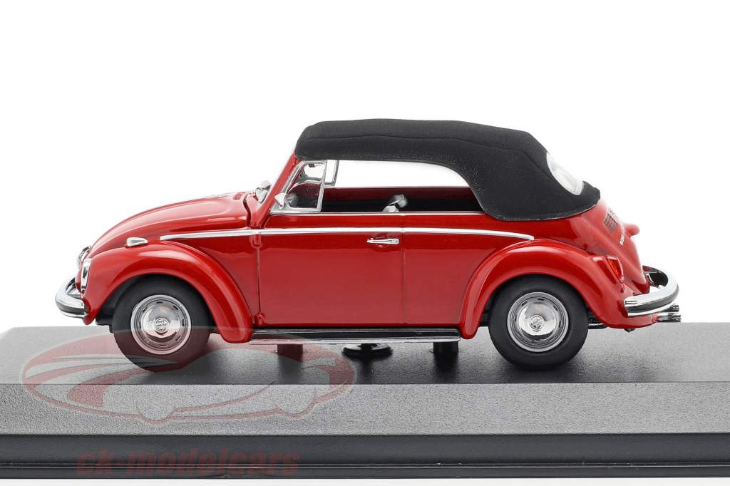 Volkswagen VW 1302 Cabriolet year 1970 red 1:43 Minichamps
