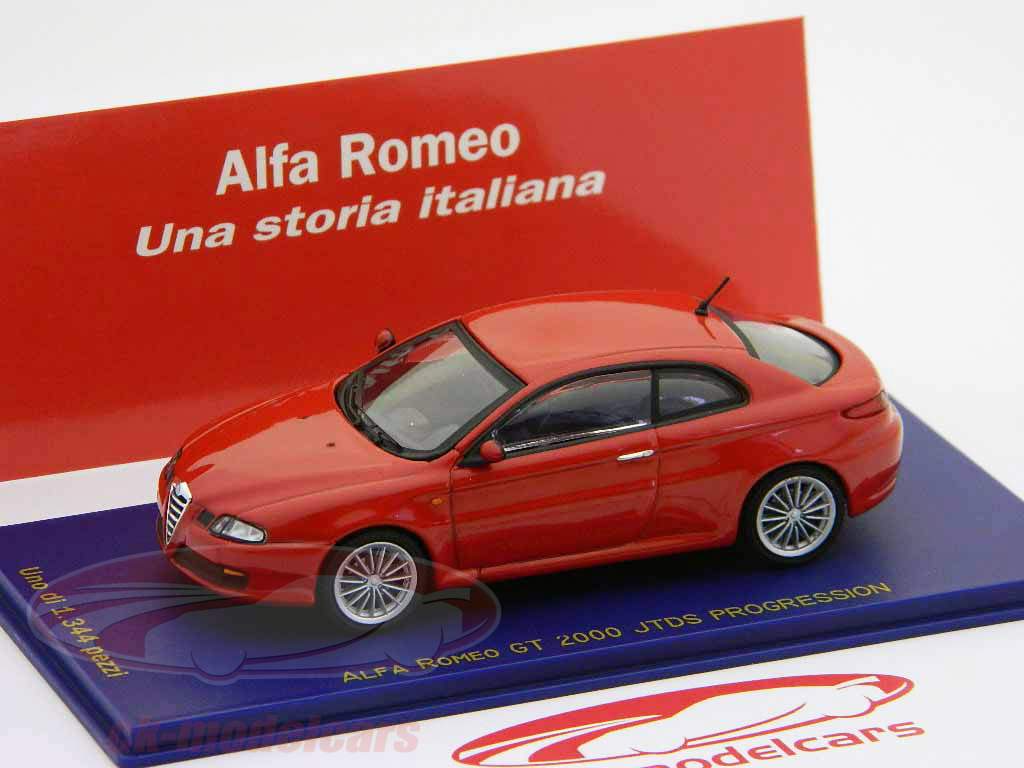 Alfa Romeo GT 2000 JTDS progressione rosso / rosso 1:43 M4