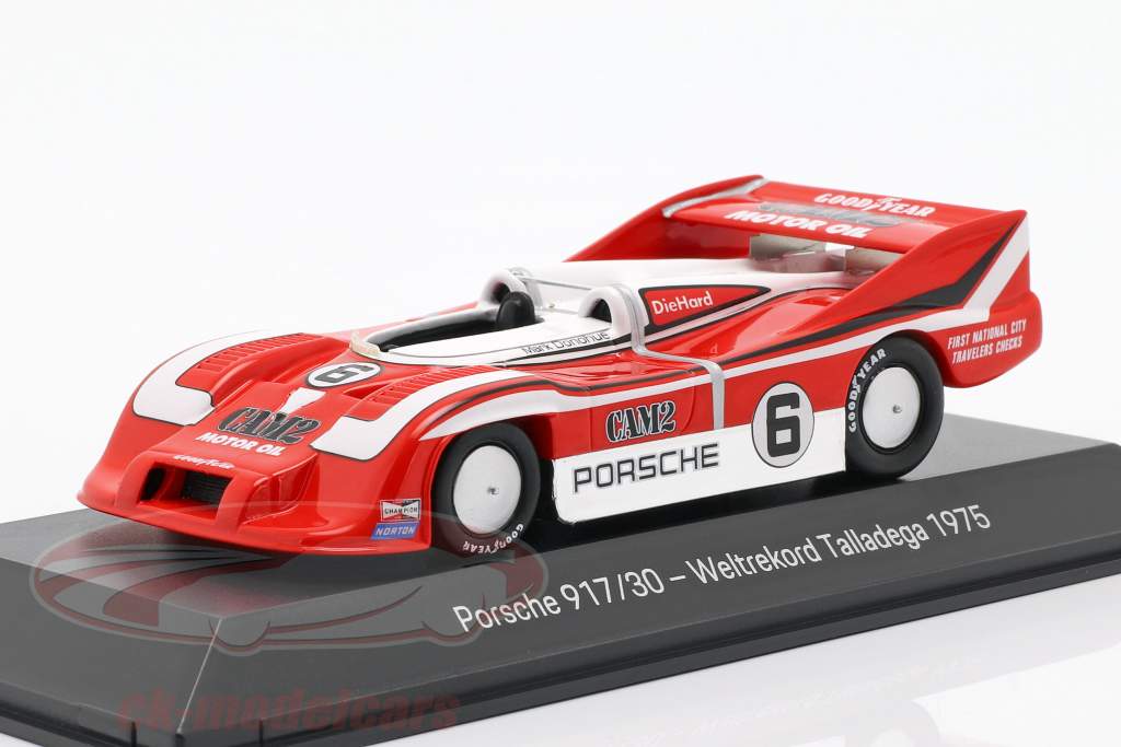 Porsche 917/30 #6 World Record Talladega 1975 Mark Donohue 1:43 Spark