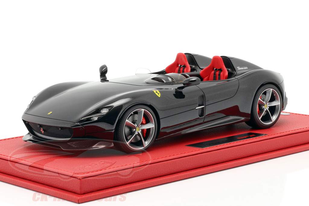 Ferrari Monza SP2 築 2018 Daytona 黒 1:18 BBR