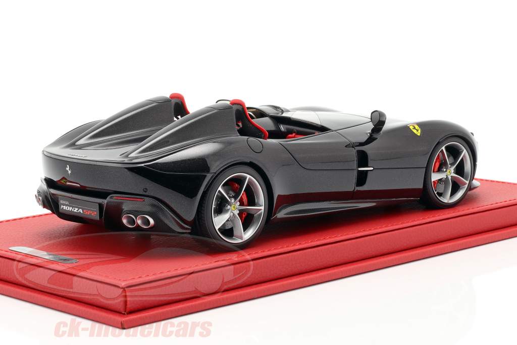 Ferrari Monza SP2 築 2018 Daytona 黒 1:18 BBR