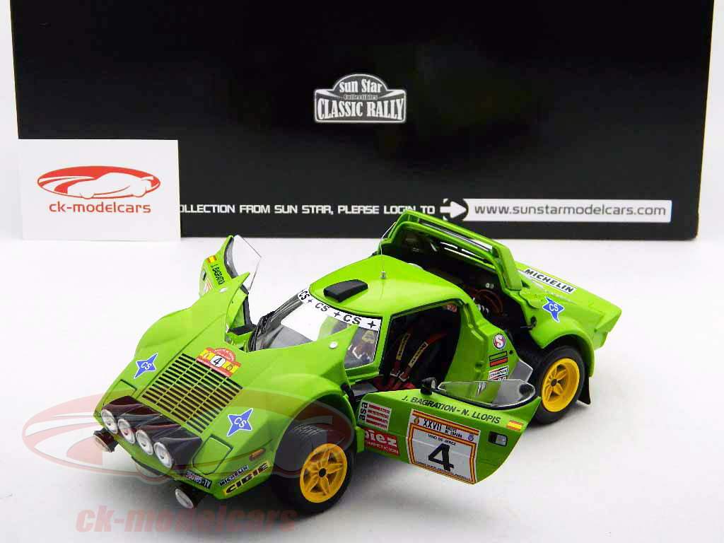 Sun Star Models 1:18 ランチアストラトスHFラリー＃4勝者