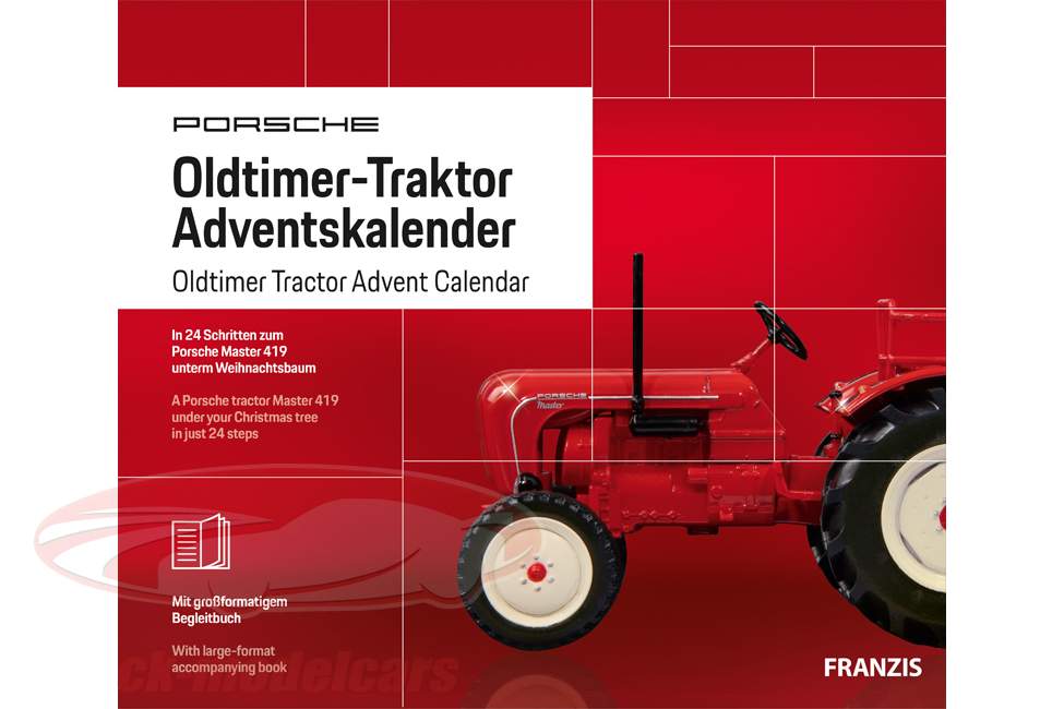 Porsche Oldtimer-Traktor Adventskalender : Porsche Master 419 1:43 Franzis