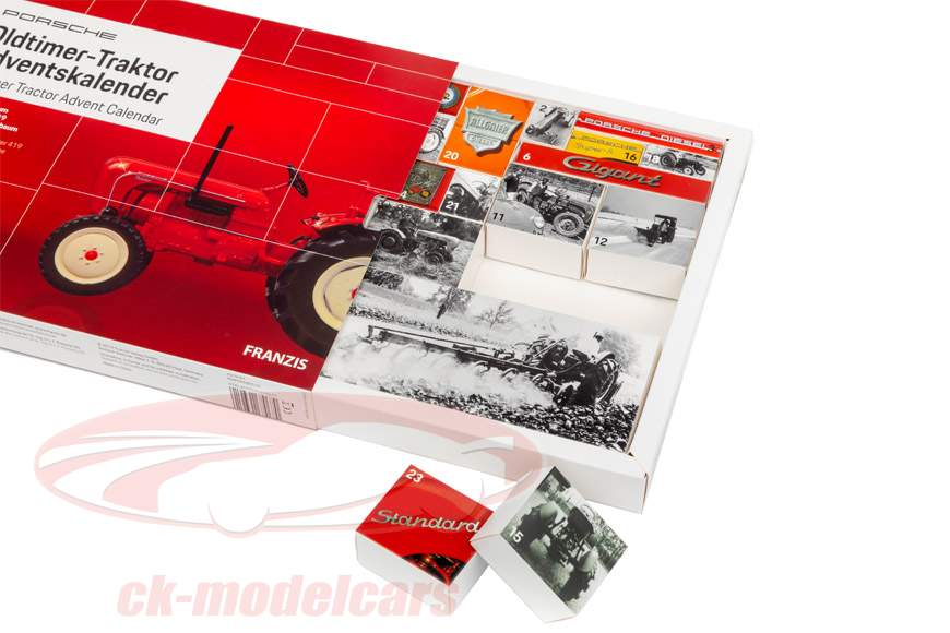 Porsche Oldtimer-Traktor Adventskalender : Porsche Master 419 1:43 Franzis