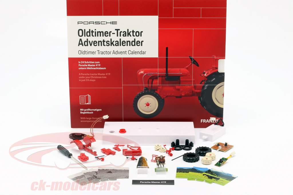 Porsche Oldtimer tractor Advent Calendar : Porsche Master 419 1:43 Franzis