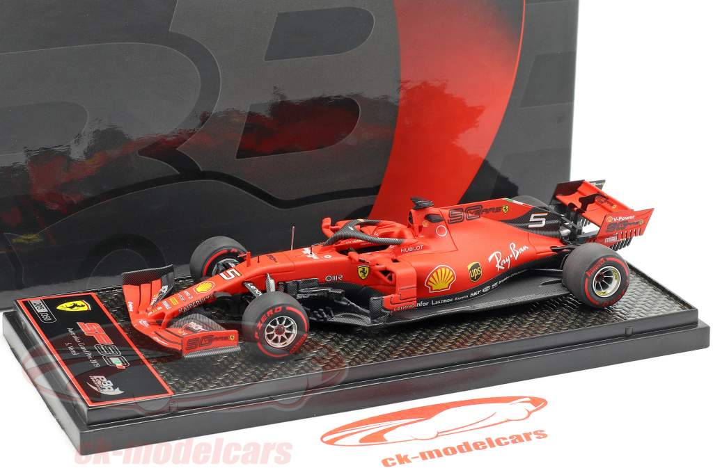 BBR Models 1:43 Sebastian Vettel Ferrari SF90 #5 4th