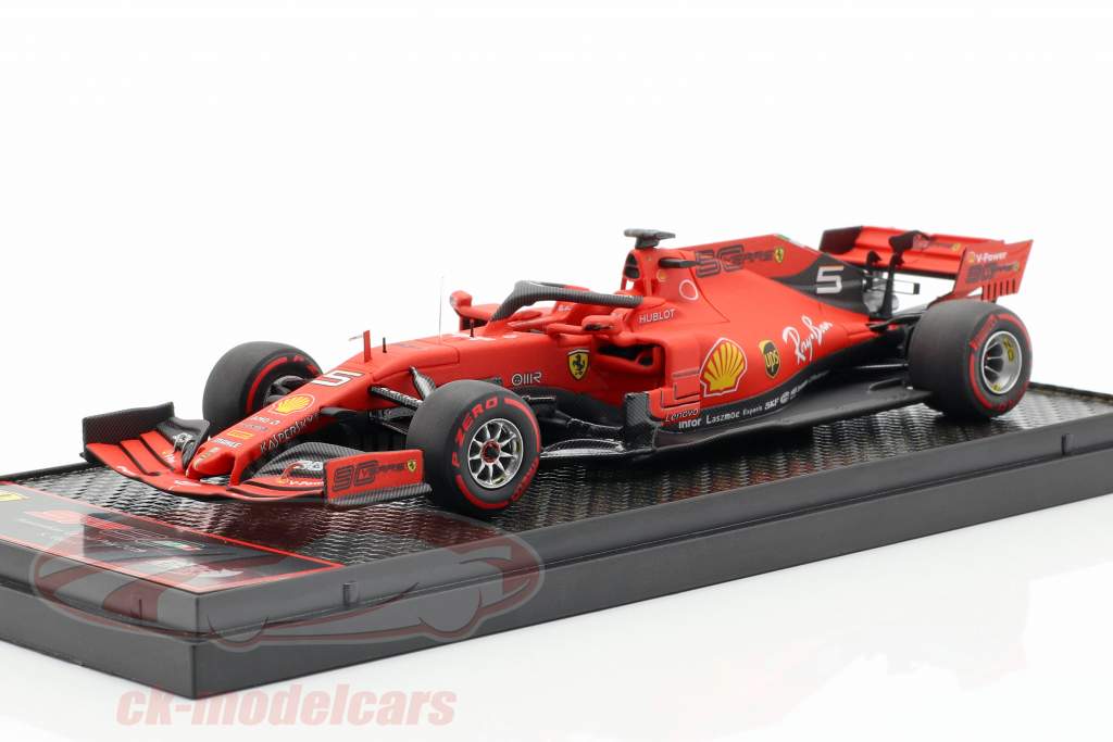 BBR Models 1:43 Sebastian Vettel Ferrari SF90 #5 4th