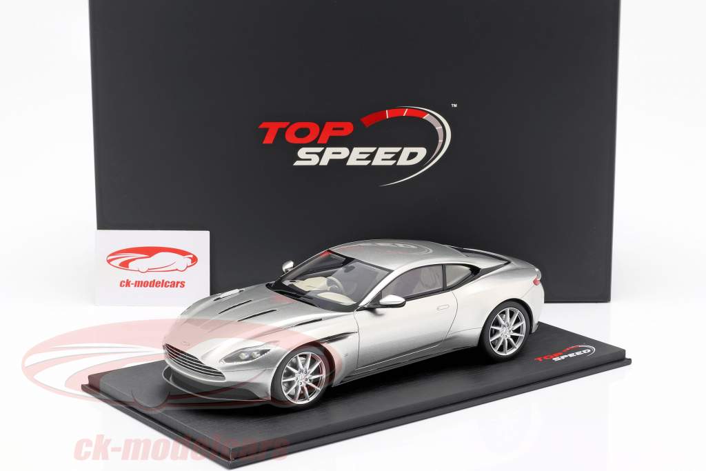 Aston Martin DB11 Coupe Год постройки 2017 серебро 1:18 TrueScale