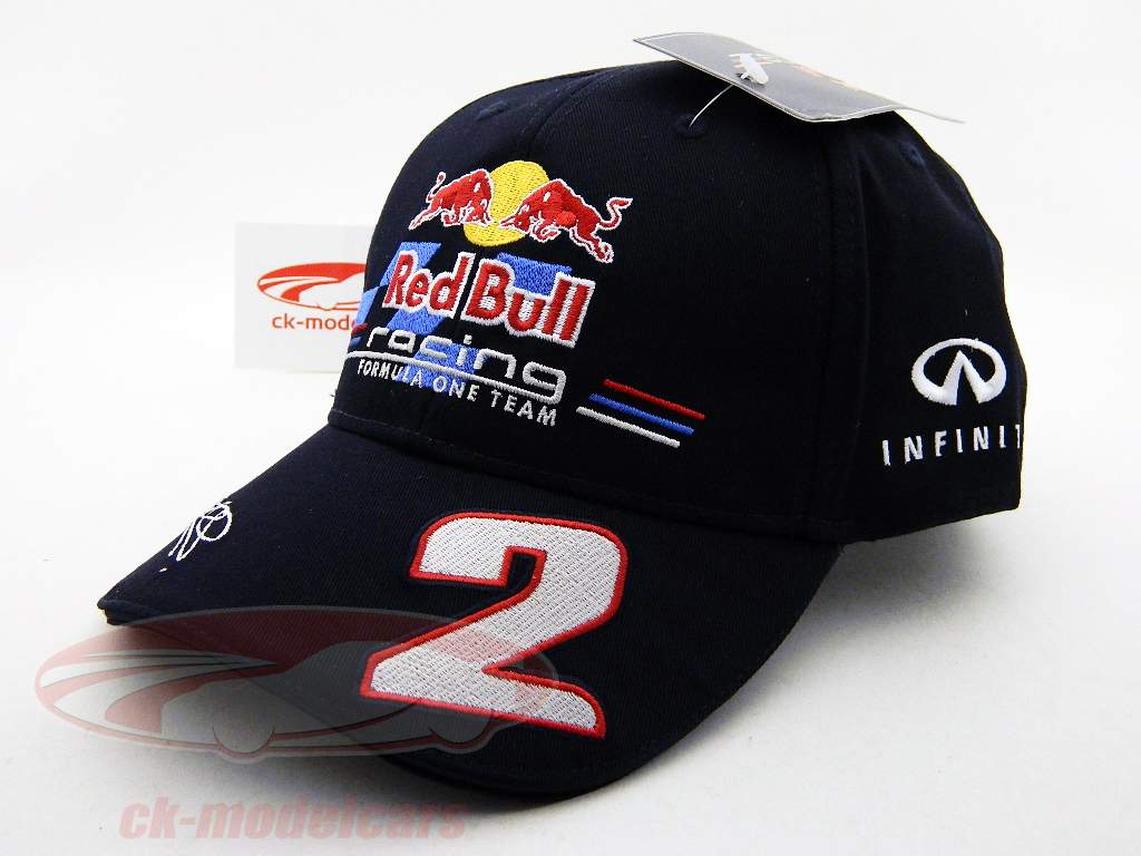 Mark Webber Red Bull Racing Pilote Cap / Cap Formule 1 2012