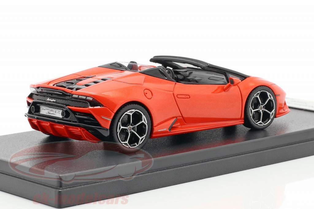 Lamborghini Huracan Evo Spyder оранжевый 1:43 LookSmart