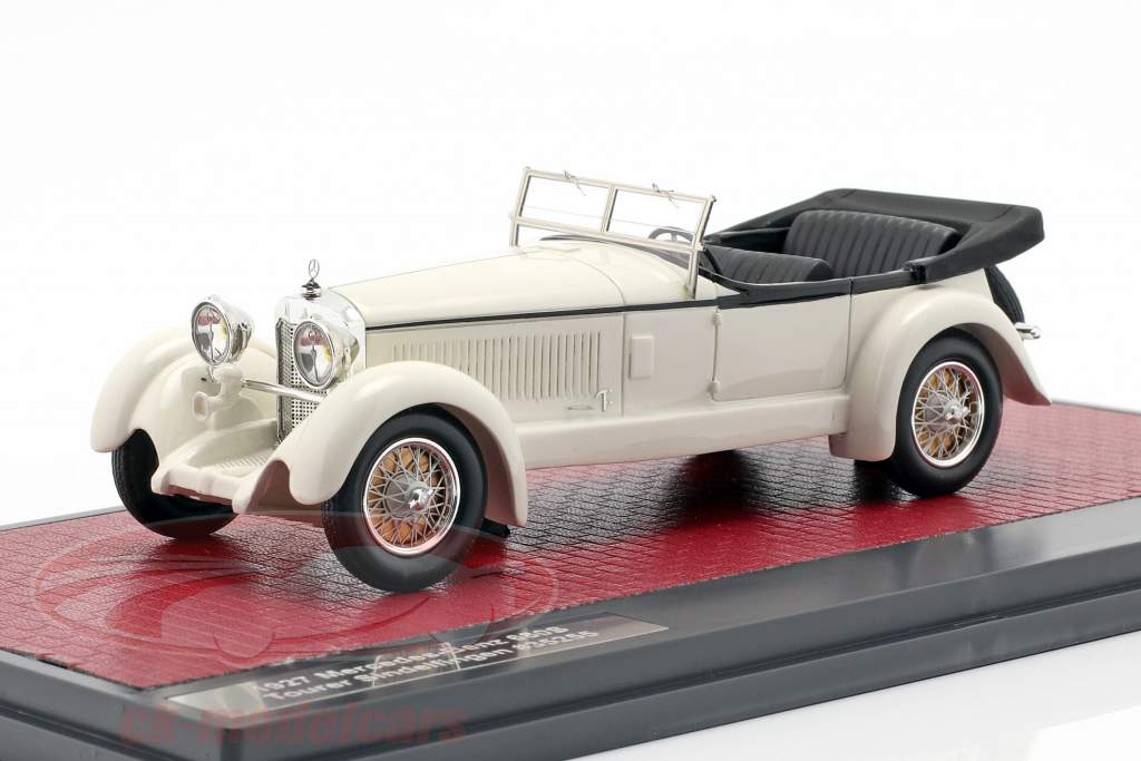 Mercedes-Benz 680S Tourer Sindelfingen Open year 1927 white 1:43 Matrix