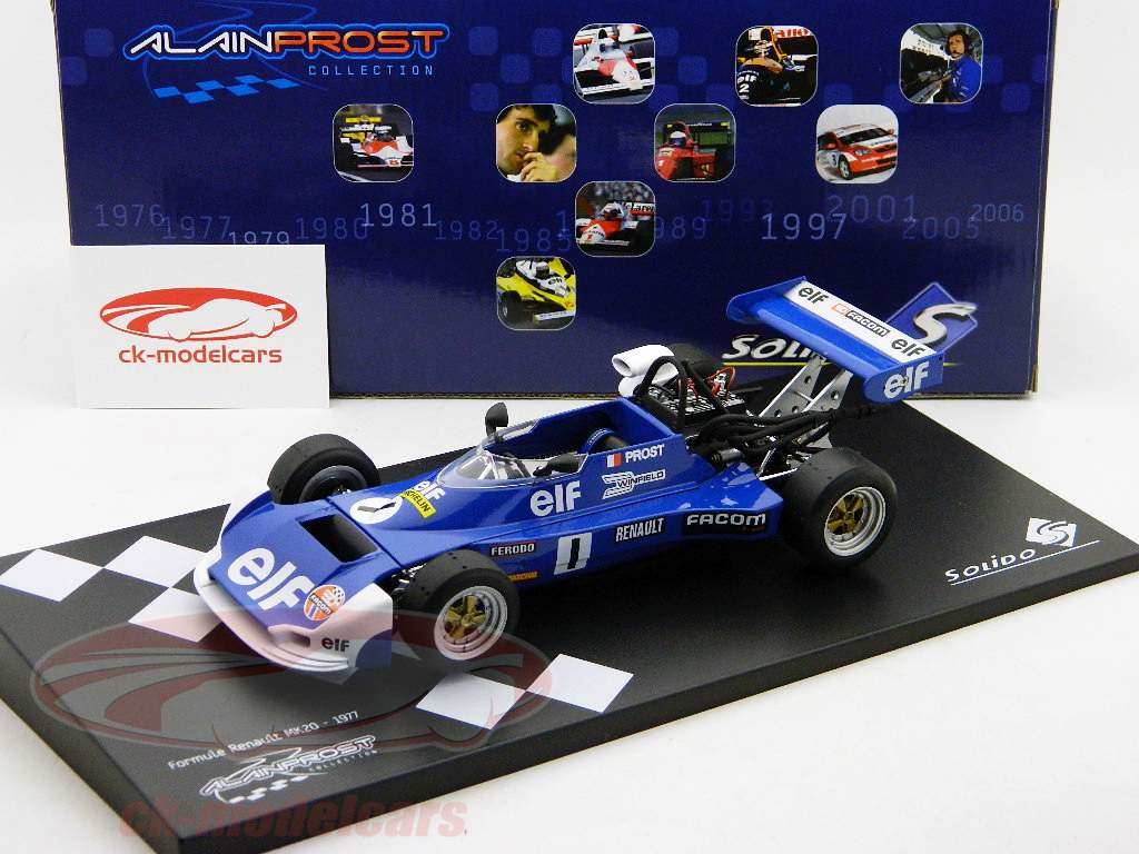 レア 1/18 SOLIDO 1977 FRMULE RENAULT Mk-20 アランプロスト