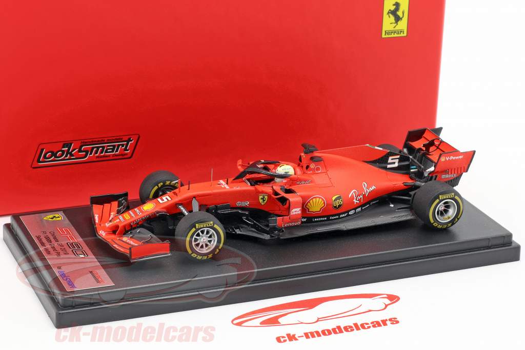 Sebastian Vettel Ferrari SF90 #5 3 chinois GP formule 1 2019 1:43 LookSmart
