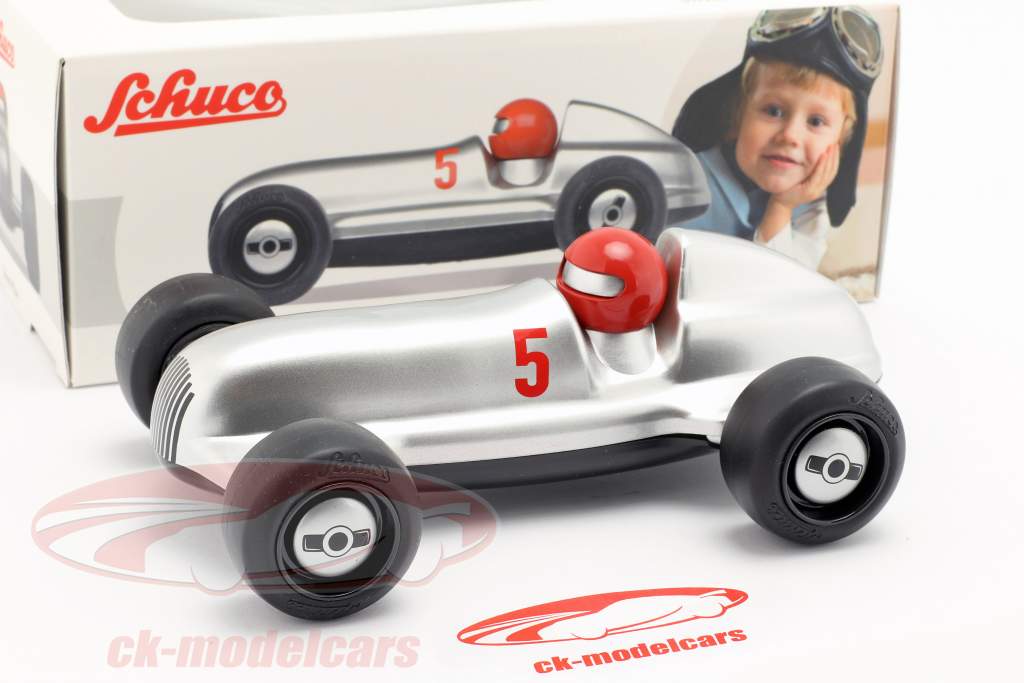 Studio Racer Silver-Max #5 plata / negro Schuco