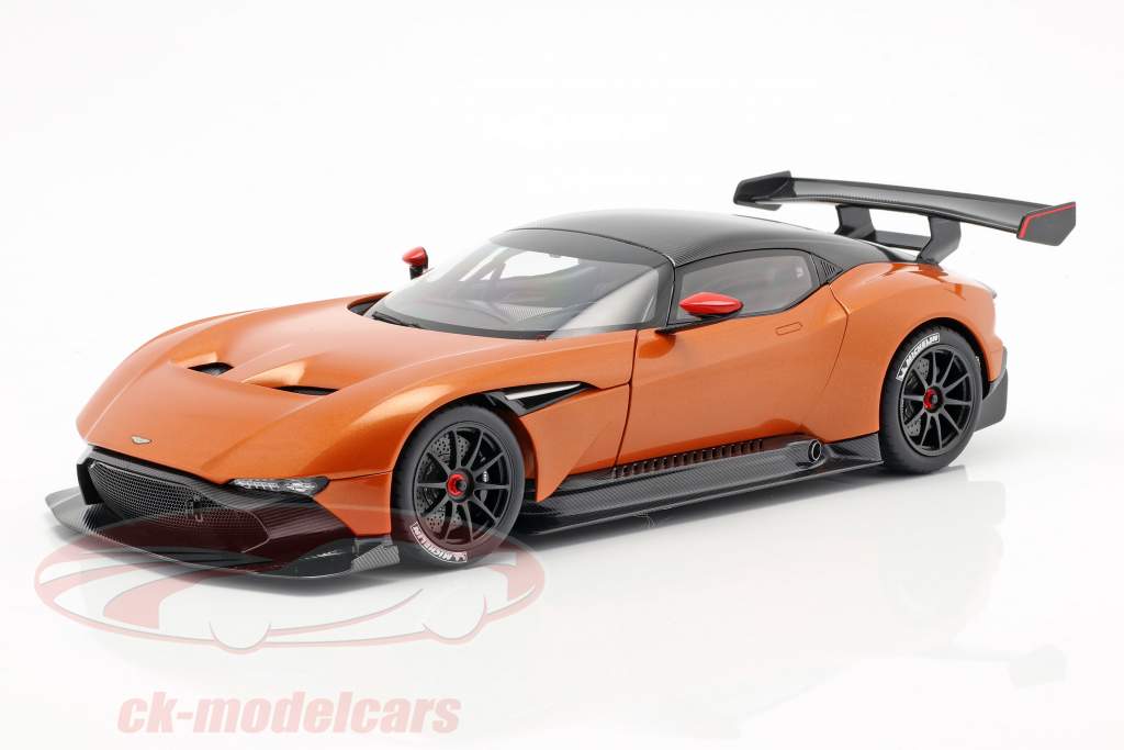 Aston Martin Vulcan year 2015 madagascar orange 1:18 AUTOart