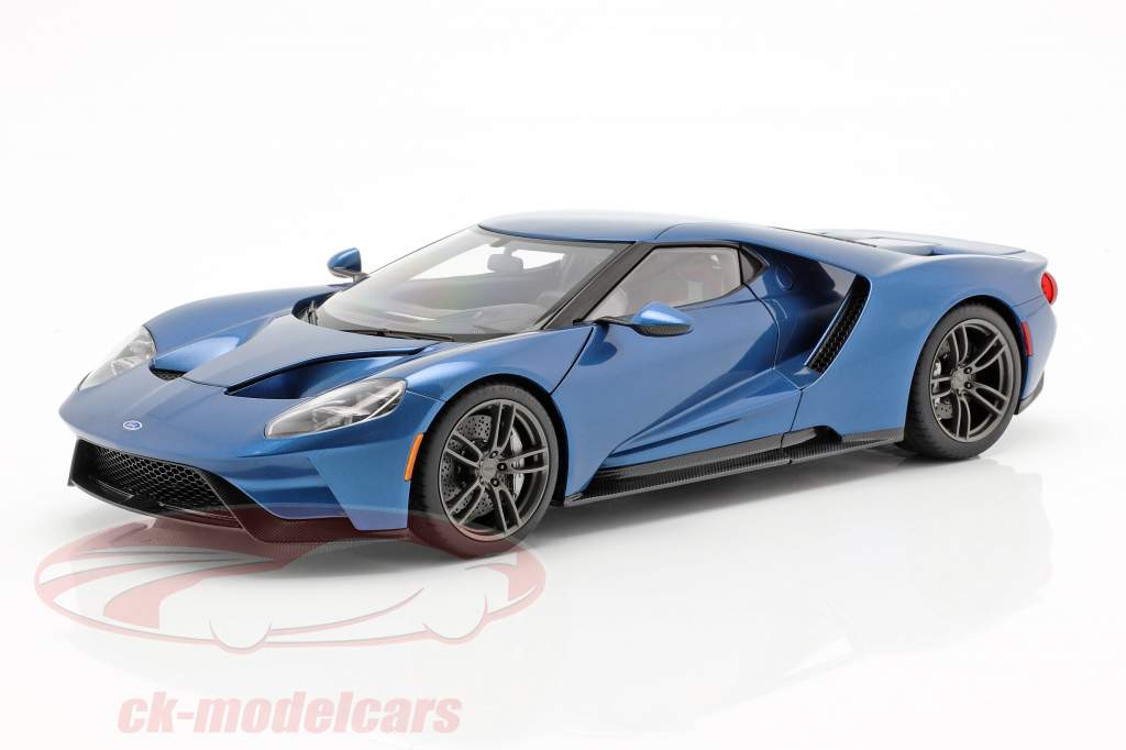 Ford GT 築 2017 liquid ブルー 1:18 AUTOart