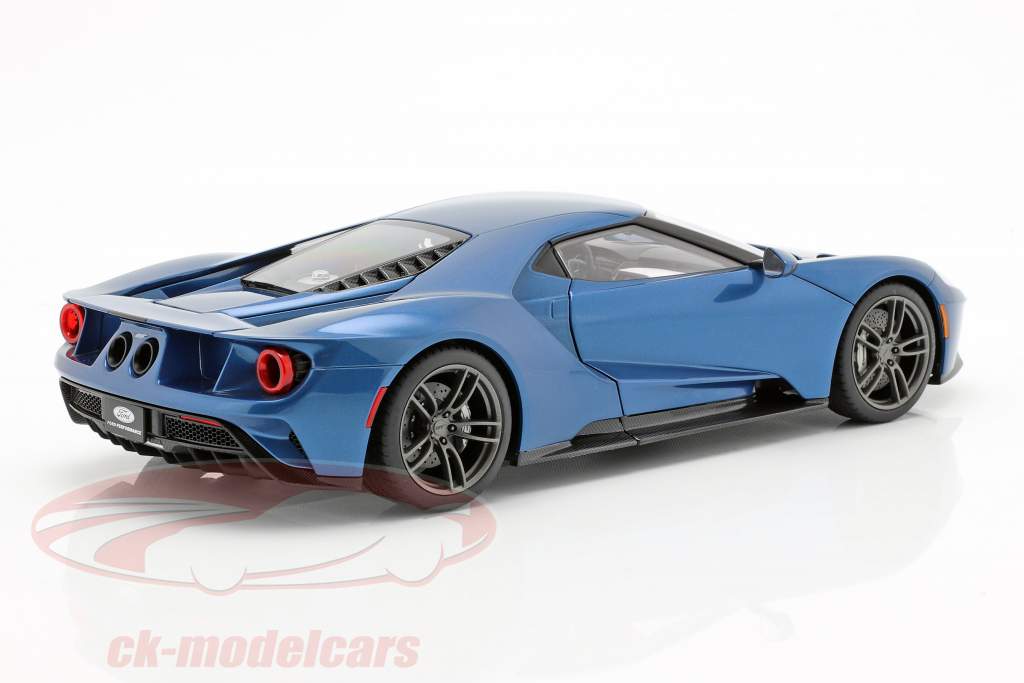 Ford GT 築 2017 liquid ブルー 1:18 AUTOart
