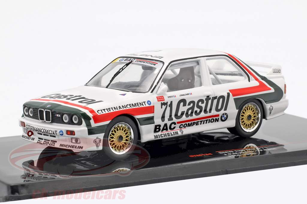 BMW M3 (E30) #71 ETCC 1988 Malcher, Petit 1:43 Ixo