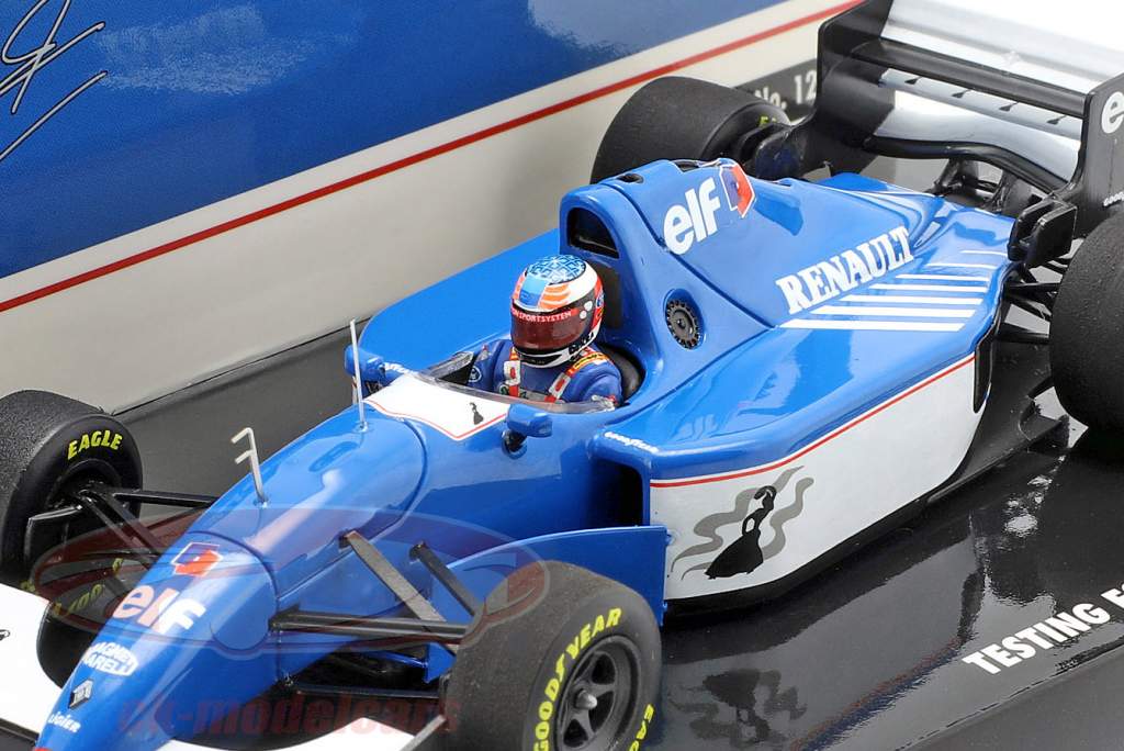 Michael Schumacher Ligier JS39B teste Estoril fórmula 1 1994 1:43 Minichamps