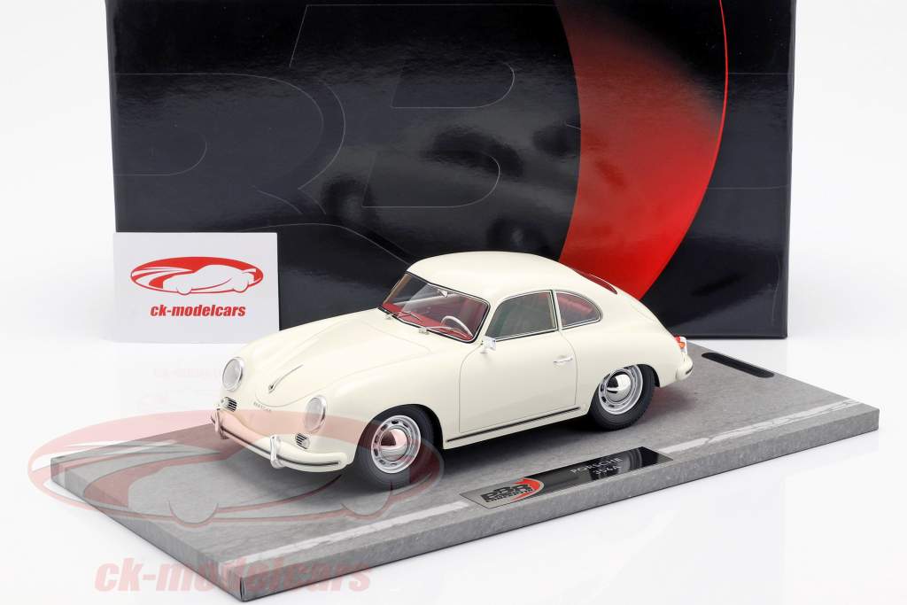 Porsche 356A année de construction 1955 blanc 1:18 BBR