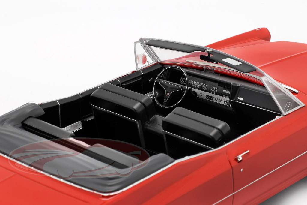 Cadillac DeVille convertibile anno di costruzione 1968 rosso 1:18 KK-Scale