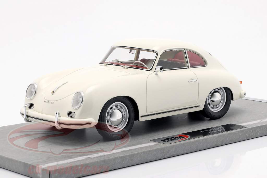 Porsche 356A año de construcción 1955 blanco 1:18 BBR