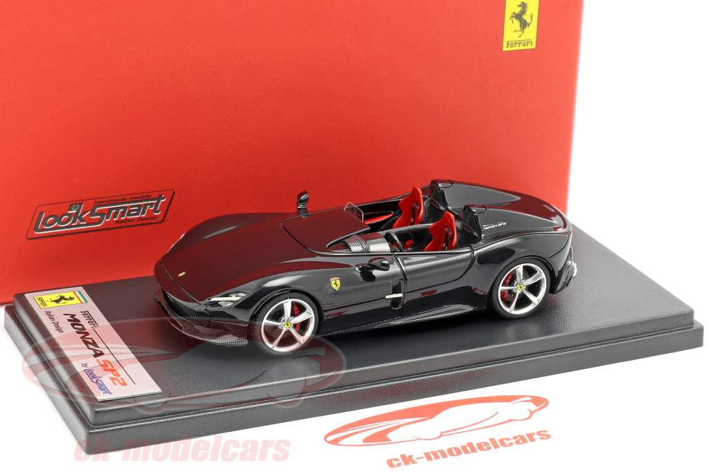Ferrari Monza SP2 année de construction 2018 DS noir 1:43 LookSmart