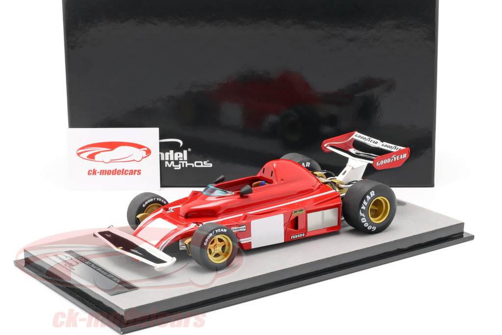 Clay Regazzoni Ferrari 312B3 测试 Monza 公式 1 1974 1:18 Tecnomodel