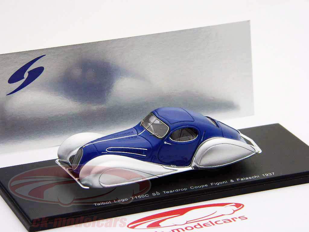Spark 1:43 Talbot Lago T150C SS Teardrop Coupe Figoni