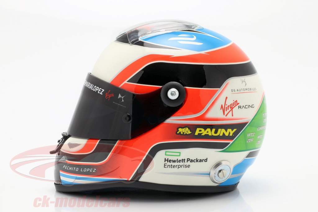 Jose Maria Lopez DS Virgin Racing формула е 2016 шлем 1:2 Schuberth