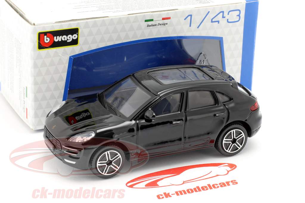 Porsche Macan ブラック 1:43 Bburago