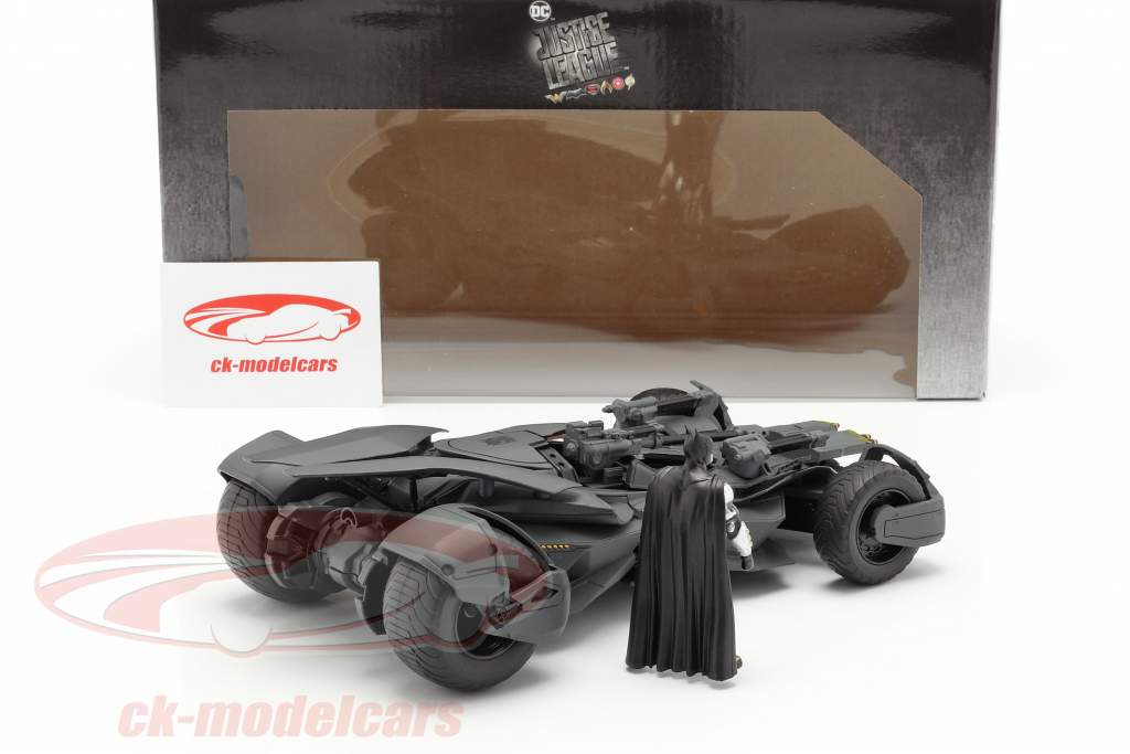 Batmobile 同 Batman 人物 电影 Justice League (2017) 灰色 1:24 Jada Toys