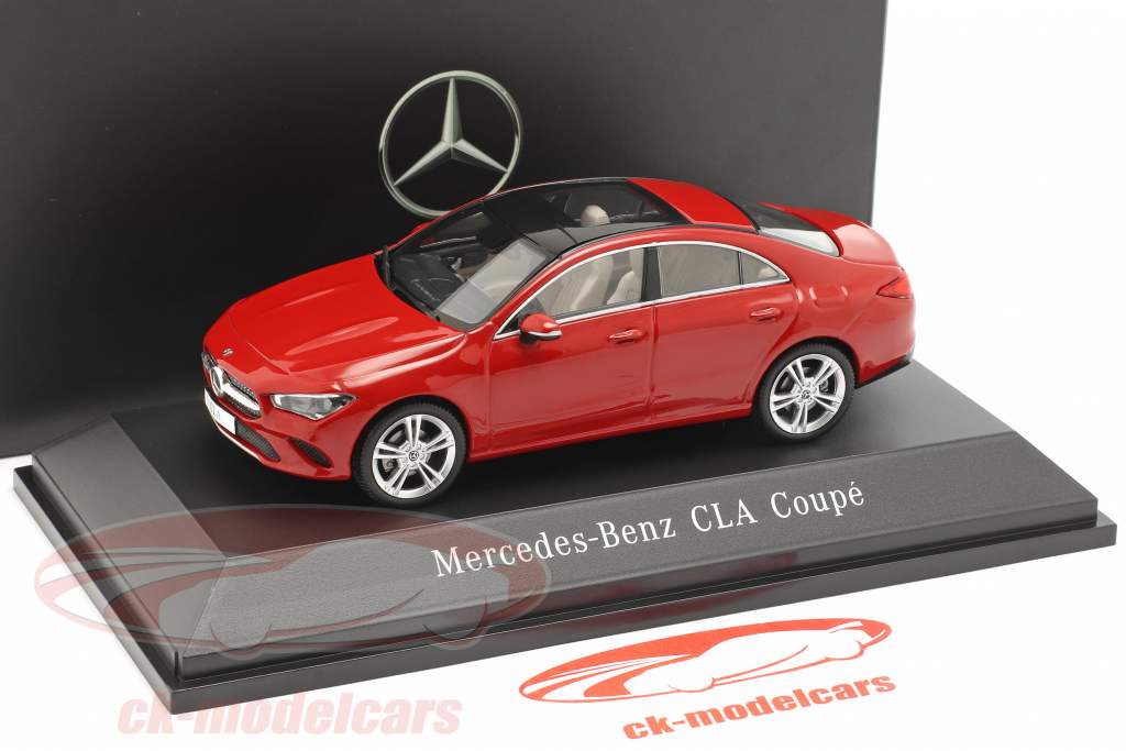 Mercedes-Benz CLA Coupe (C118) Bouwjaar 2019 Jupiter rood 1:43 Spark