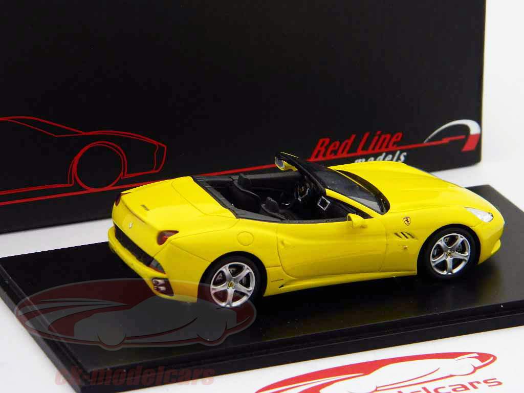 フェラーリカリフォルニアスパイダー2008年モデル黄色1:43スパーク