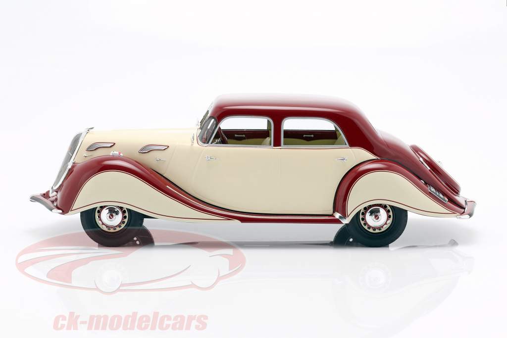 Panhard Levassor Dynamic год 1936 бежевый / фиолетовый 1:18 BoS-Models