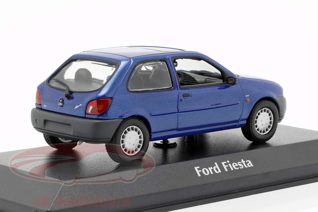Ford Fiesta 築 1995 ブルー メタリック 1:43 Minichamps