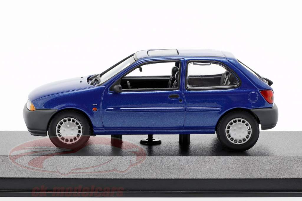 Ford Fiesta année de construction 1995 bleu métallique 1:43 Minichamps