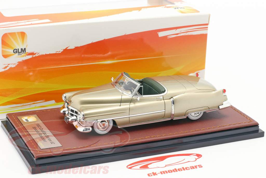 Cadillac Series 62 Special Roadster 1952 guld metallisk 1:43 GLM