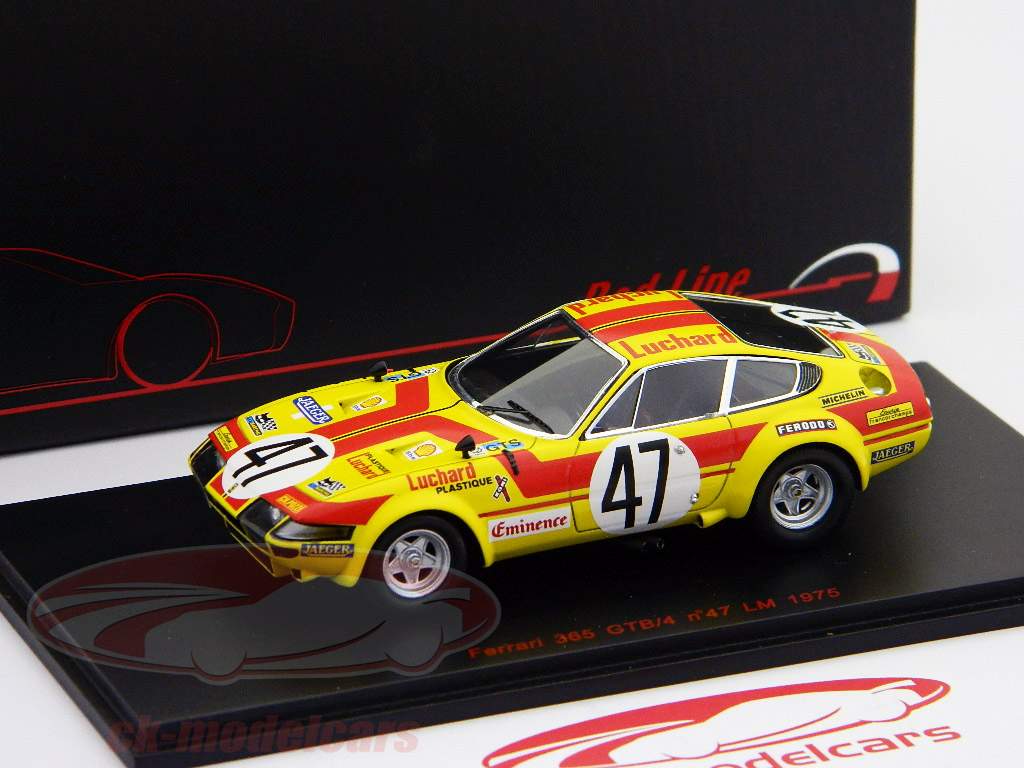 Spark 1:43 フェラーリ365 GTB / 4＃47 24時間ルマン1975