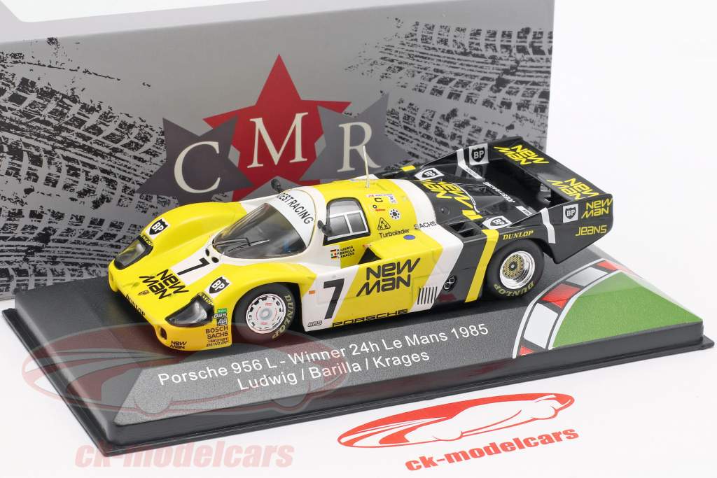 Porsche 956 L #7 Winner 24h LeMans 1985 Ludwig, Barilla, Krages 1:43 CMR