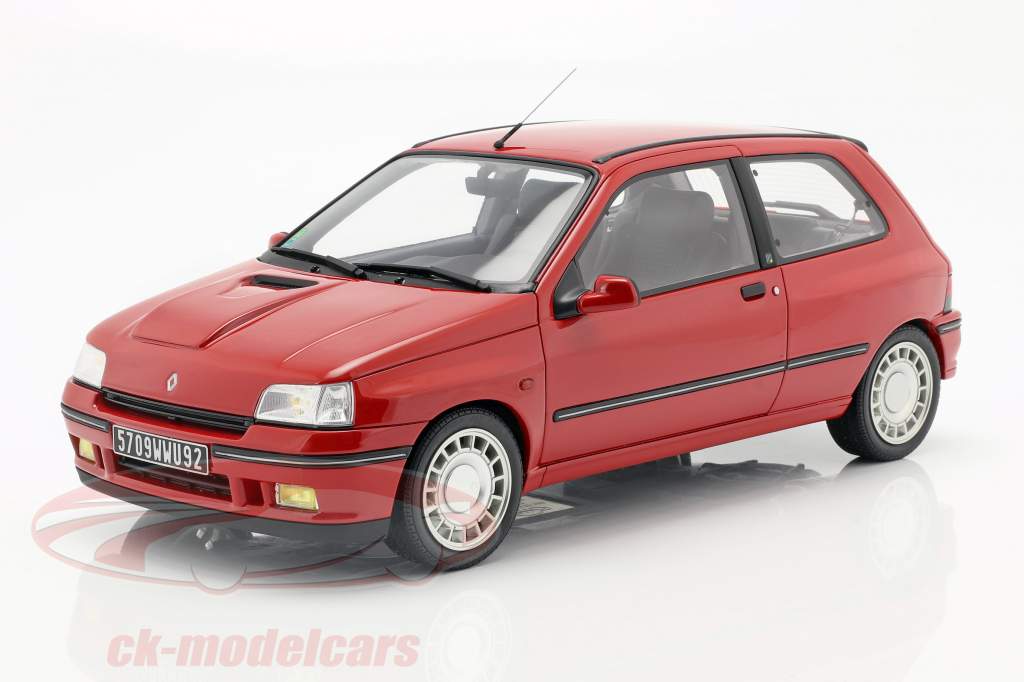 Renault Clio 16S Ph.1 année de construction 1995 rouge 1:12 OttOmobile
