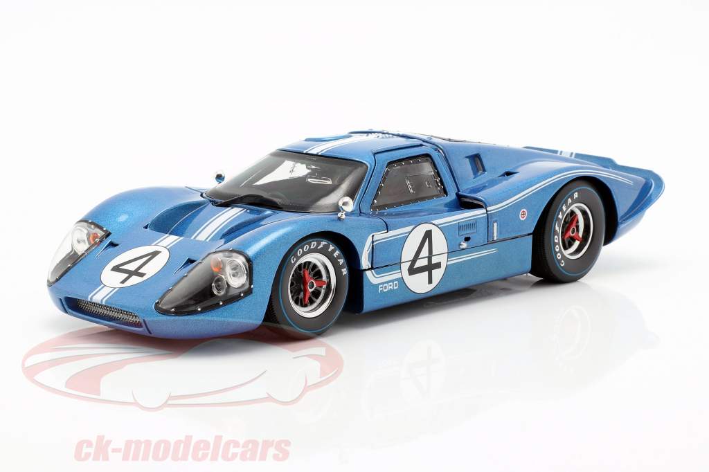 Ford GT40 MK IV #4 24h LeMans 1967 Hulme, Ruby 1:18 ShelbyCollectibles