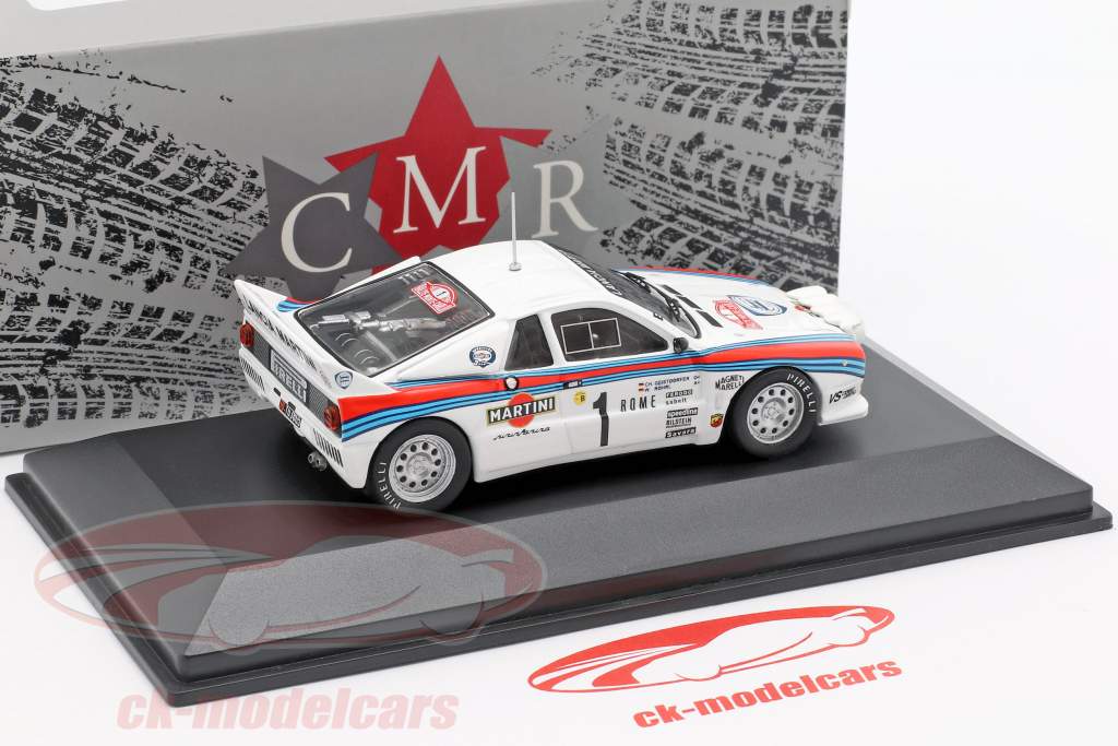 Lancia 037 #1 vincitore Rallye Monte Carlo 1983 Röhrl, Geistdörfer 1:43 CMR