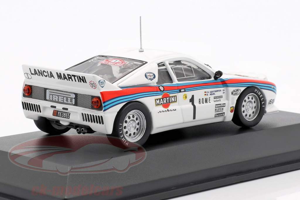 Lancia 037 #1 ganador Rallye Monte Carlo 1983 Röhrl, Geistdörfer 1:43 CMR