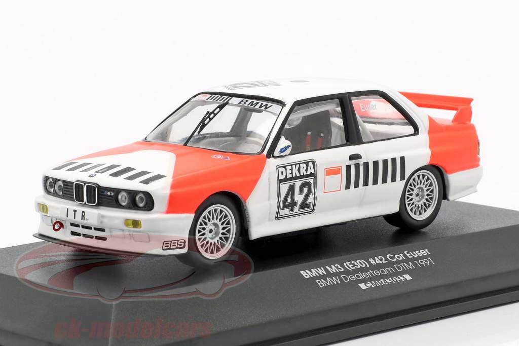 BMW M3 (E30) #42 DTM 1991 Cor Euser 1:43 CMR