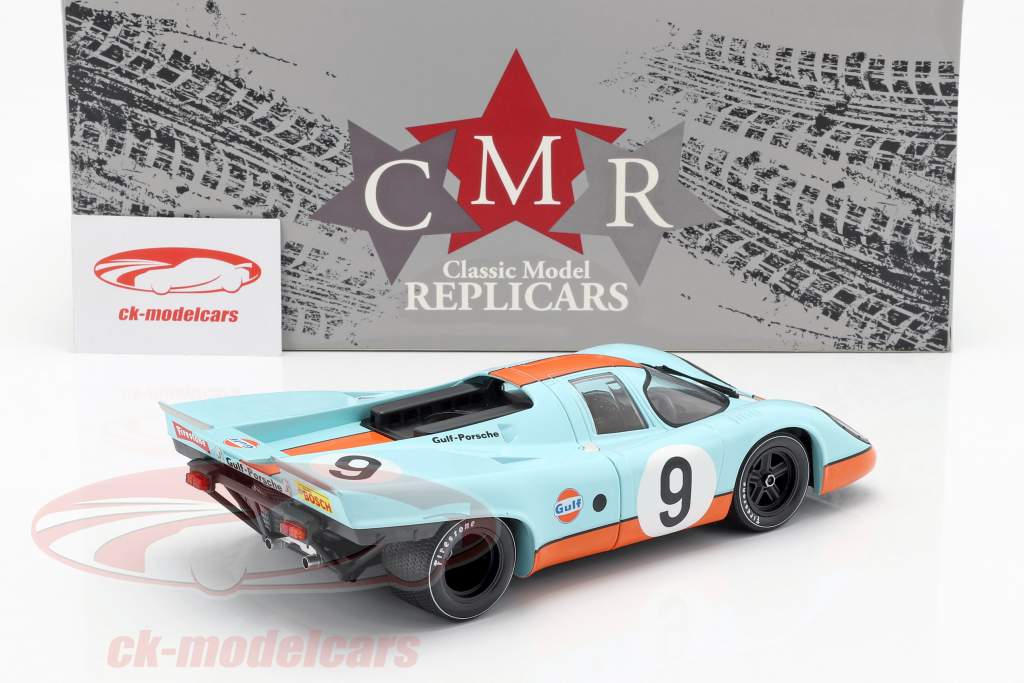 Porsche 917K Gulf #9 1000km Brands Hatch 1970 Siffert, Redman 1:18 CMR