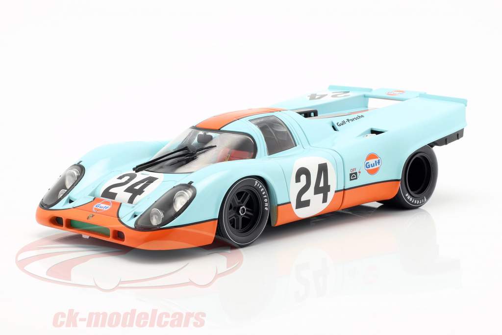 Porsche 917K Gulf #24 gagnant 24h Spa 1970 Siffert, Redman 1:18 CMR