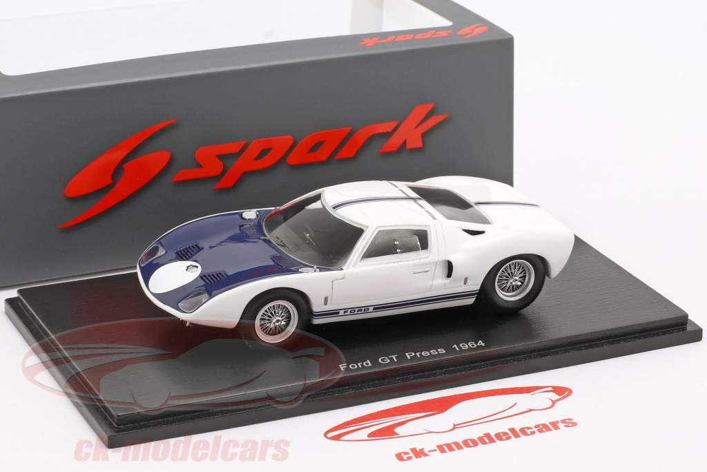 Ford GT tryk udgave 1964 1:43 Spark